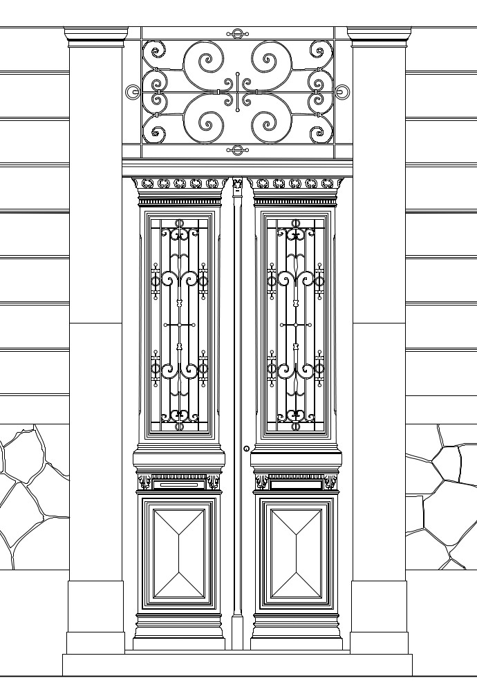 athenianfacade_door